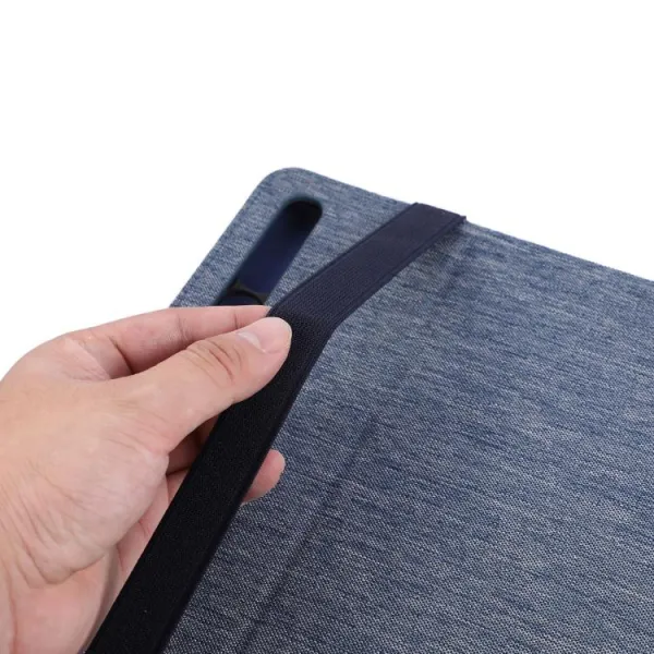 FABRIC Zaklápací kryt pre Samsung Galaxy Tab S11 Ultra ružový