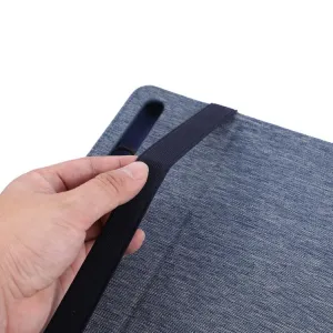 FABRIC Zaklápací kryt pre Samsung Galaxy Tab S11 Ultra ružový