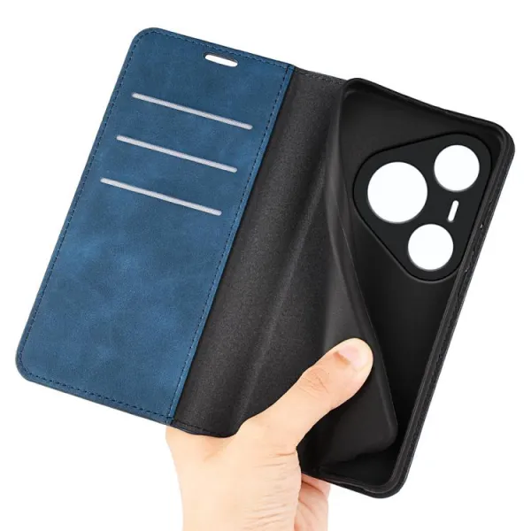 MAGNETIC Zaklápací kryt pre Huawei Pura 80 Pro modrý