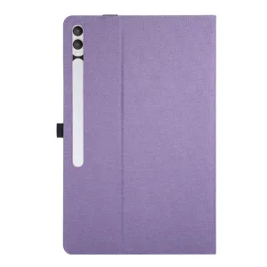 FABRIC Zaklápací kryt pre Samsung Galaxy Tab S11 Ultra fialový