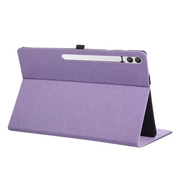 FABRIC Zaklápací kryt pre Samsung Galaxy Tab S11 Ultra fialový