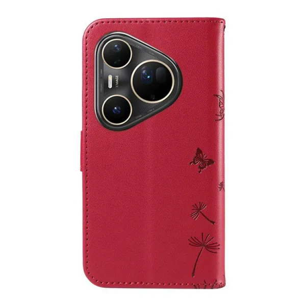 ART DANDELION Peňaženkové puzdro pre Huawei Pura 80 Ultra červené