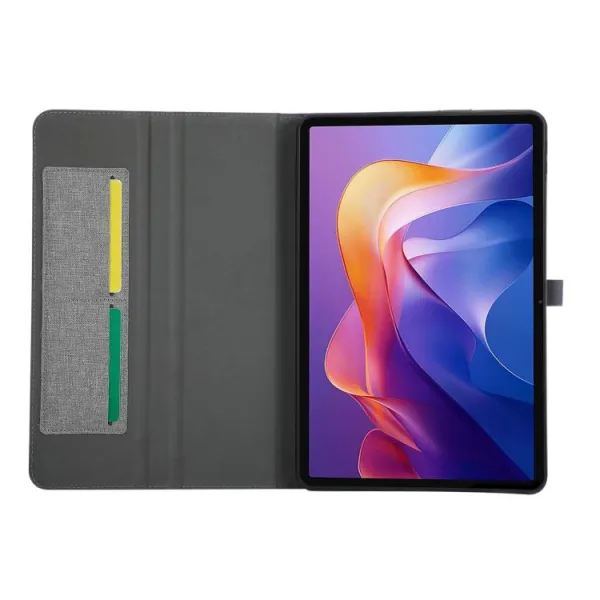 FABRIC Zaklápací kryt pre Xiaomi Redmi Pad 2 Pro šedý