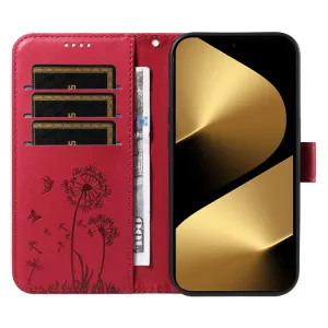 ART DANDELION Peňaženkové puzdro pre Huawei Pura 80 Ultra červené