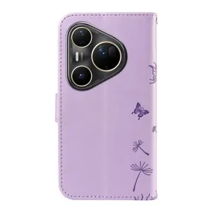 ART DANDELION Peňaženkové puzdro pre Huawei Pura 80 Ultra fialové