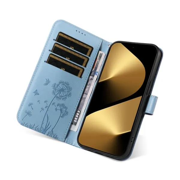 ART DANDELION Peňaženkové puzdro pre Huawei Pura 80 Ultra modré
