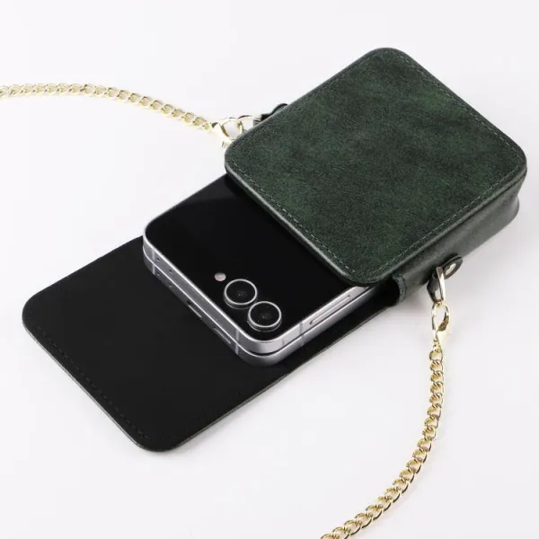 POCKET Puzdro s remienkom pre ZTE Nubia Flip 2 5G / Nubia Flip 5G zelené