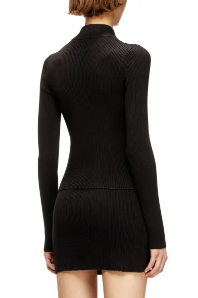 Sveter Diesel M-Melissa Knitwear Black