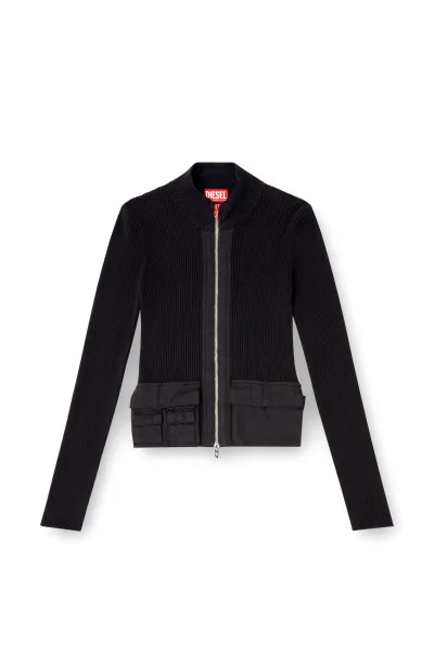 Sveter Diesel M-Melissa Knitwear Black