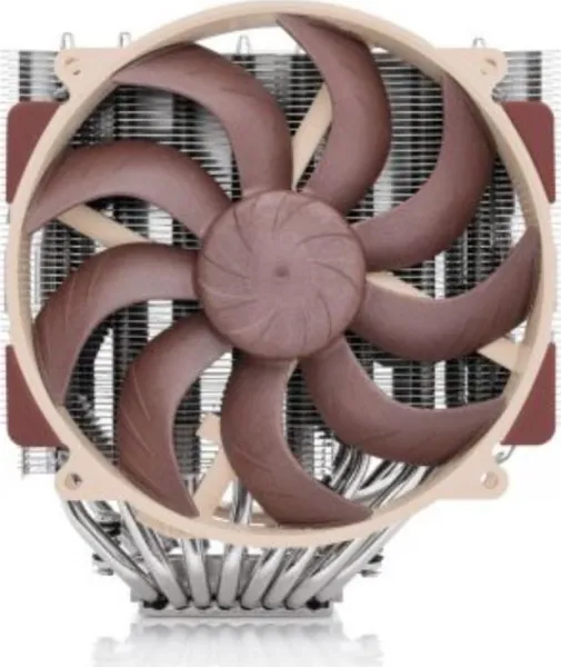 NOCTUA Chladič CPU NH-D15 G2 LBC, 2x 140mm, LGA1851, AM5, hnědá/stříbrná