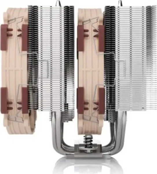 NOCTUA Chladič CPU NH-D15 G2 LBC, 2x 140mm, LGA1851, AM5, hnědá/stříbrná