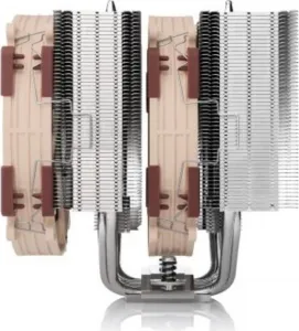 NOCTUA Chladič CPU NH-D15 G2 LBC, 2x 140mm, LGA1851, AM5, hnědá/stříbrná