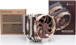 NOCTUA Chladič CPU NH-D15 G2 LBC, 2x 140mm, LGA1851, AM5, hnědá/stříbrná