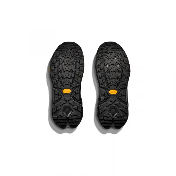Dámska nízka turistická obuv HOKA Kaha 3 Low GTX W black black