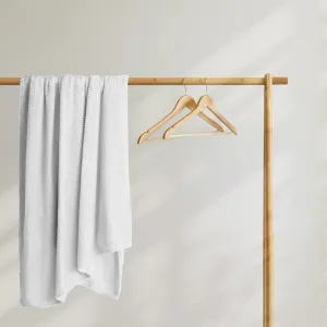 Deka z mikrovlákna DecoKing Toby biela, veľkosť 150x200