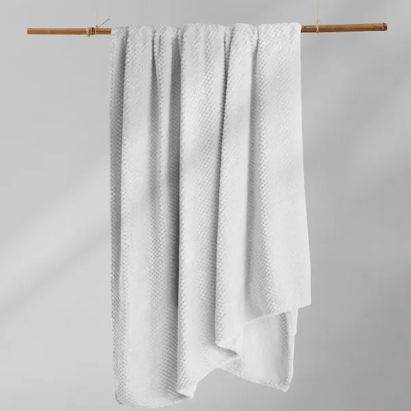 Deka z mikrovlákna DecoKing Toby biela, veľkosť 150x200