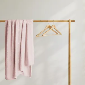 Deka z mikrovlákna DecoKing Toby ružová, veľkosť 220x240