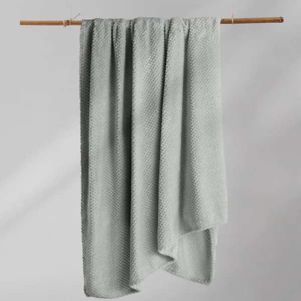 Deka z mikrovlákna DecoKing Toby sivá, veľkosť 150x200