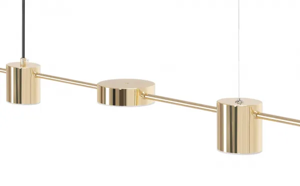 TooLight Stropné svietidlo LED APP929-CP zlaté
