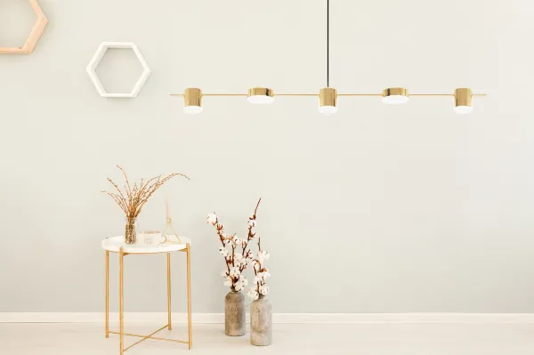 TooLight Stropné svietidlo LED APP929-CP zlaté