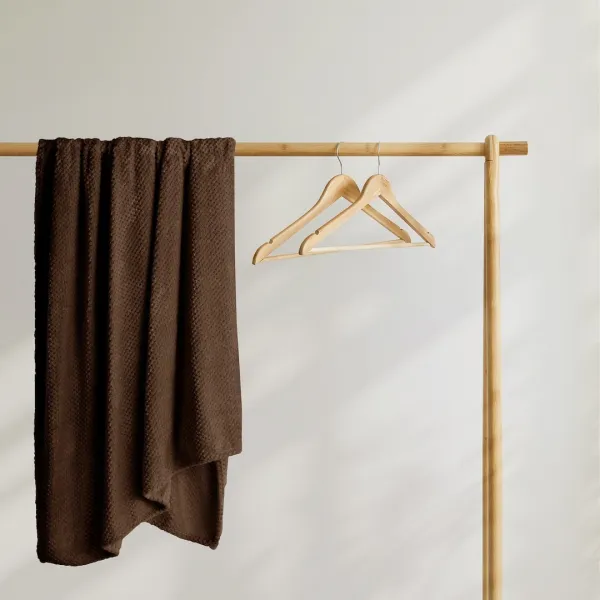 Deka z mikrovlákna DecoKing Toby tmavohnedá, veľkosť 220x240