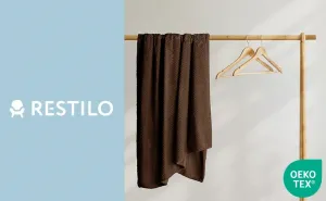 Deka z mikrovlákna DecoKing Toby tmavohnedá, veľkosť 220x240