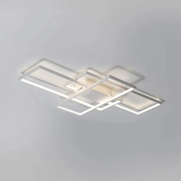 TooLight Stropné svietidlo LED Rectangle + ovládač biele