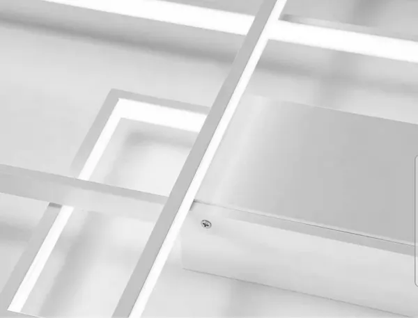 TooLight Stropné svietidlo LED Rectangle + ovládač biele