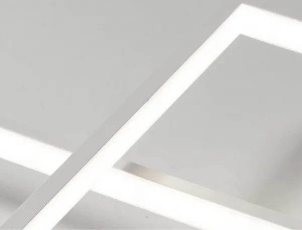 TooLight Stropné svietidlo LED Rectangle + ovládač biele