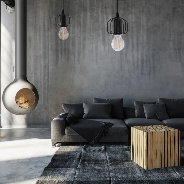 TooLight Stropné svietidlo Loft Black APP 595-1CP