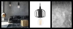 TooLight Stropné svietidlo Loft Black APP 595-1CP