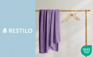 Deka z mikrovlákna DecoKing Toby fialová, veľkosť 70x150