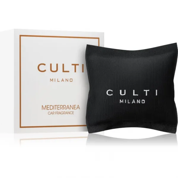 Culti Milano Car Mediterranea vôňa do auta 7x7 cm