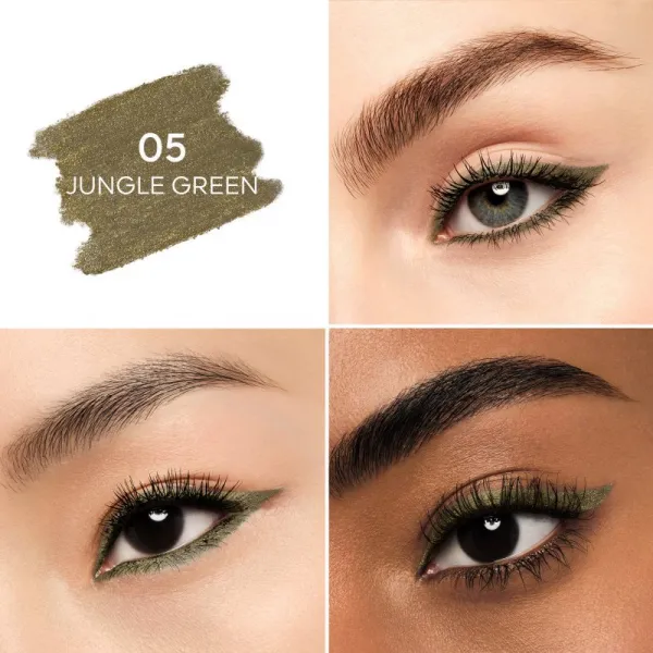 GUERLAIN The Eye Pencil dlhotrvajúca ceruzka na oči vodeodolná odtieň 05 Jungle Green 0,35 g
