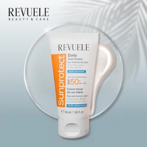 Revuele Sunprotect Moisture Boost hydratačný denný krém SPF 50+ 50 ml