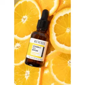 Revuele Vitamin C 15% Serum rozjasňujúce sérum pre zjednotenie farebného tónu pleti 30 ml