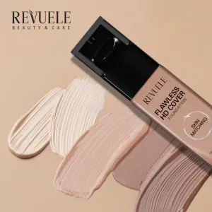 Revuele Flawless HD Cover Foundation ľahký make-up pre dokonalý vzhľad odtieň 02 Vanilla 33 ml
