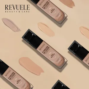 Revuele Flawless HD Cover Foundation ľahký make-up pre dokonalý vzhľad odtieň 02 Vanilla 33 ml