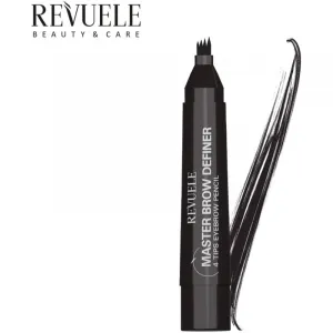 Revuele Master Brow Definer 4 Tips Eyebrow Pencil precízna ceruzka na obočie odtieň Dark 2.2 ml