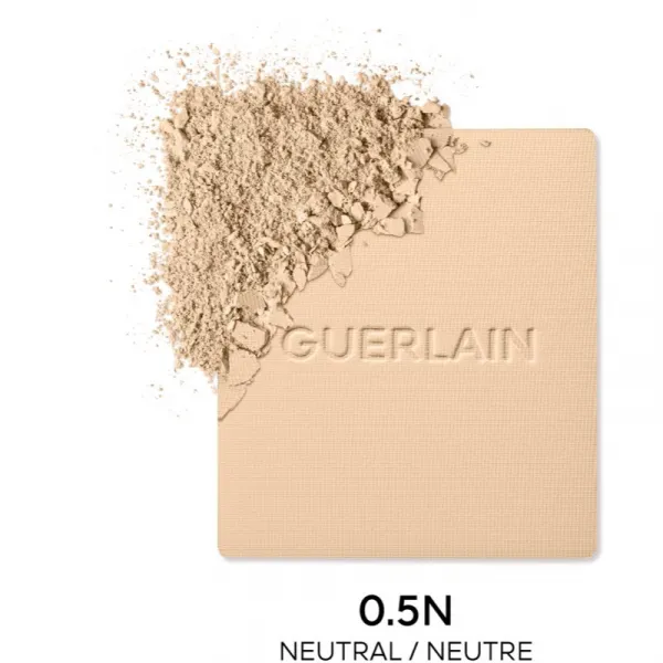 GUERLAIN Parure Gold Skin Control kompaktný zmatňujúci make-up náhradná náplň odtieň 0,5N Neutral 8,7 g