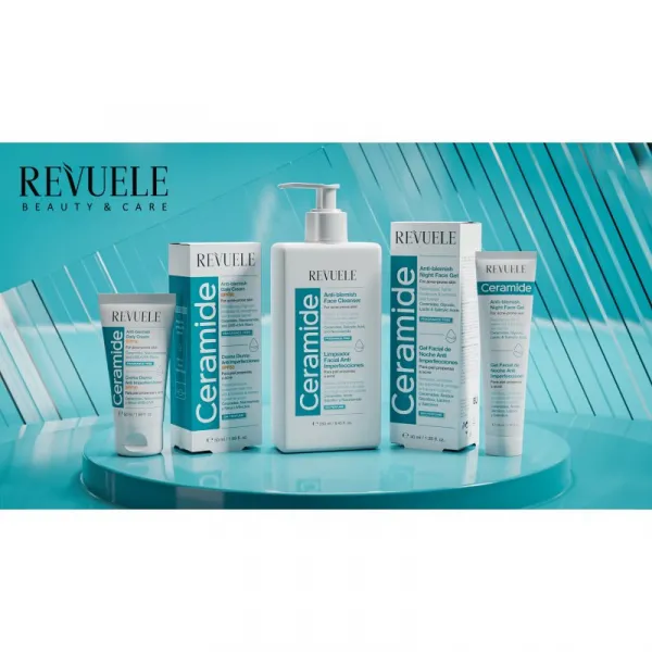 Revuele Ceramide Anti-Blemish Night Face Gel gél proti nedokonalostiam na noc 40 ml