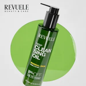 Revuele Cleansing Oil Deep hĺbkovo čistiaci olej na tvár a oči 200 ml