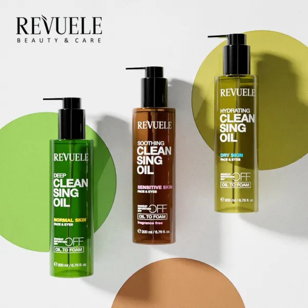 Revuele Cleansing Oil Deep hĺbkovo čistiaci olej na tvár a oči 200 ml