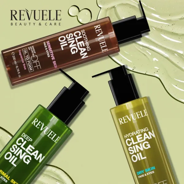 Revuele Cleansing Oil Deep hĺbkovo čistiaci olej na tvár a oči 200 ml