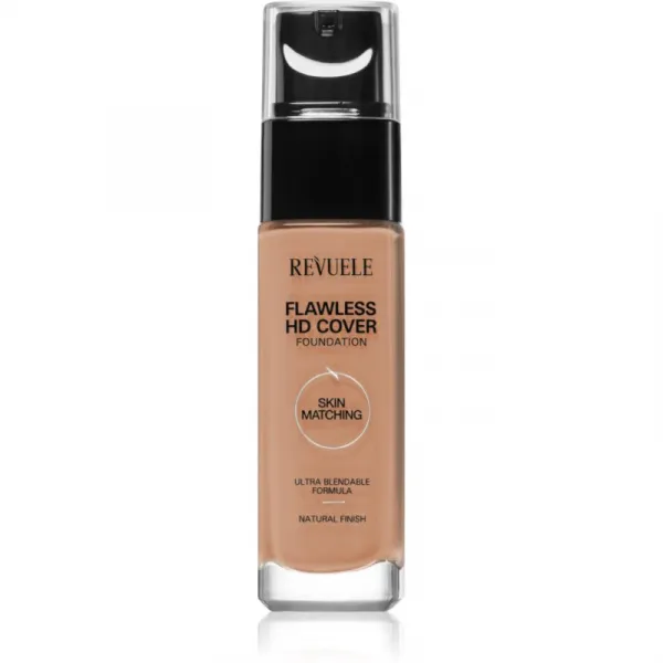 Revuele Flawless HD Cover Foundation ľahký make-up pre dokonalý vzhľad odtieň 03 Beige 33 ml