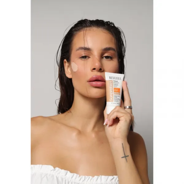Revuele Sunprotect Tinted Face Cream tónovací ochranný krém SPF 50+ odtieň Light Tint 50 ml