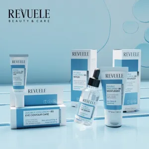 Revuele Double Hyaluron + B5 Moisturizer hydratačný a zvláčňujúci krém proti vráskam 50 ml