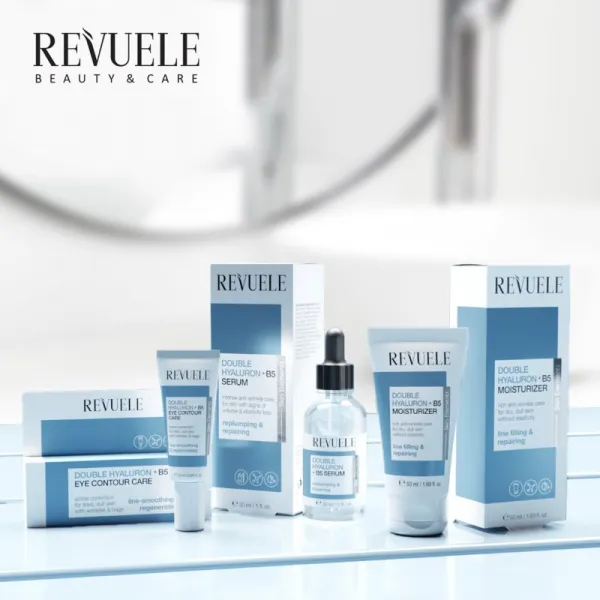 Revuele Double Hyaluron + B5 Serum hydratačné pleťové sérum proti vráskam 30 ml