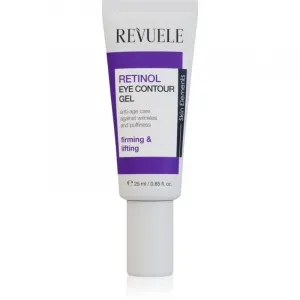 Revuele Retinol Eye Contour Gel hydratačný očný gél proti vráskam a tmavým kruhom 25 ml