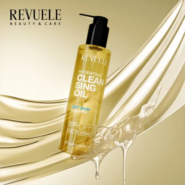 Revuele Cleansing Oil Hydrating čistiaci pleťový olej s hydratačným účinkom 200 ml